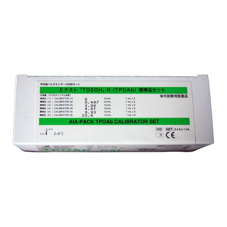 Calibrator Set AIA-Pack® Anti-Thyroid Peroxidase (Anti-TPO) 12 X 1 mL For Tosoh AIA Systems