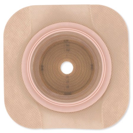 Ostomy Barrier New Image™ CeraPlus™ Precut, Extended Wear Adhesive Tape Borders 44 mm Flange Green Code System 1 Inch Opening