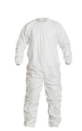 Cleanroom Coverall DuPont™ Tyvek® IsoClean® Medium White Disposable Sterile