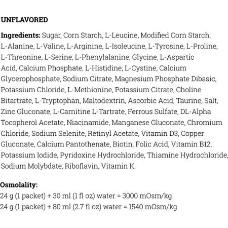 Oral Supplement GA gel™ Unflavored Powder 24 Gram Individual Packet