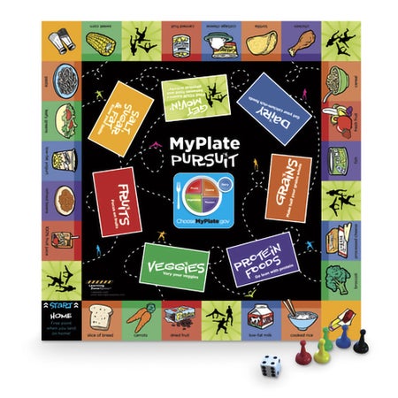 Health Nutriction Board Game MyPlate