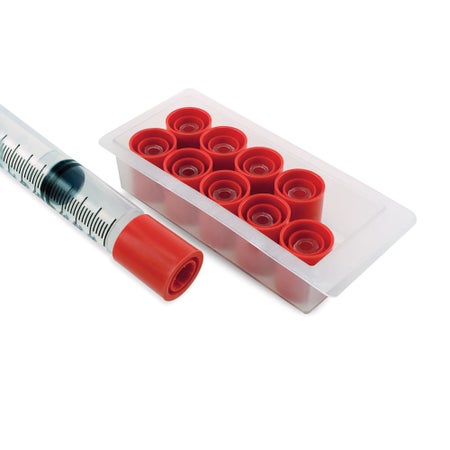 Tamper Evident Luer Lock Cap Prep-Lock™ For IV Syringes