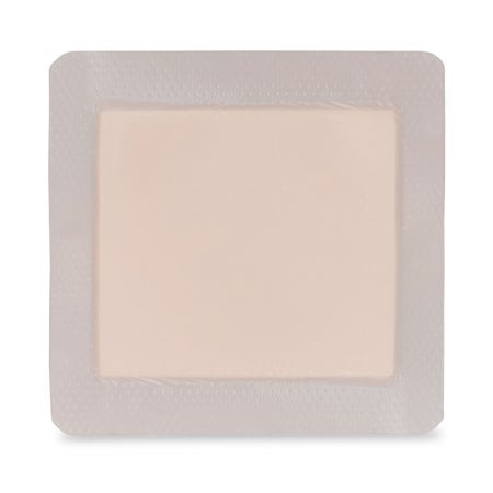 Foam Dressing Aquacel® Foam Pro 6 X 6 Inch With Border Waterproof Film Backing Silicone Adhesive Square Sterile