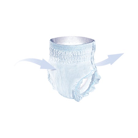 Absorbent Underwear Seni® Active Super Plus Pull On with Tear Away Seams Adult X-Large Unisex Disposable Heavy Absorbency