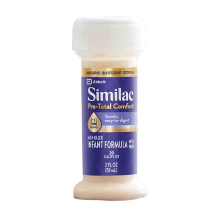 Infant Formula Similac Pro-Total Comfort™ Unflavored 2 oz. Bottle Liquid Iron Lactose Sensitivity