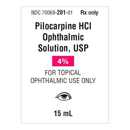 Pilocarpine HCl 4% Solution 15 mL