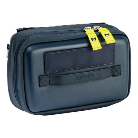 Module Bag Meret AIRWAY™ PRO X Navy Blue Infection Control Material 3.95 X 6-1/4 X 10-1/4 Inch