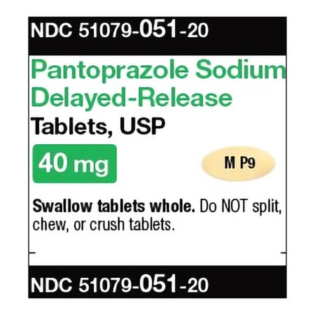 Pantoprazole Sodium 40 mg Tablet 100 Tablets