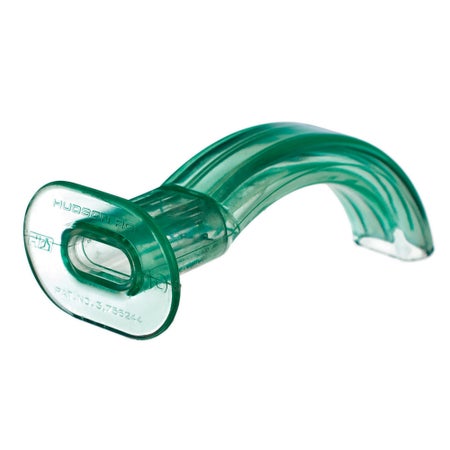 Guedel Oropharyngeal Airway Hudson RCI® Cath-Guide® Green 120 mm Length ISO 12 NonSterile Adult