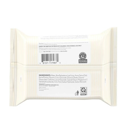Baby Wipe Aveeno® Baby Sensitive Soft Pack Unscented 25 Count