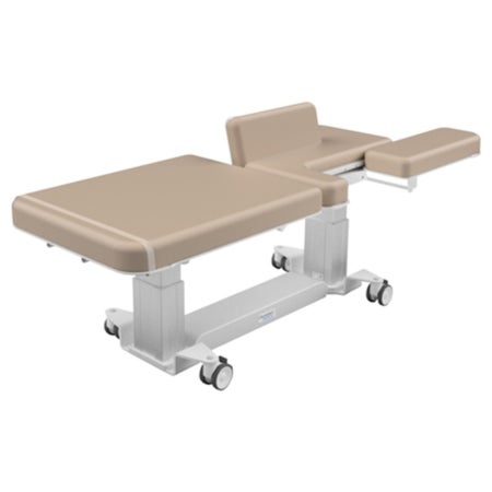 Echocardiogram Bed Full Electric 73 Inch Length Segmented Deck 4 Functions 23 to 39 Inch Height Range