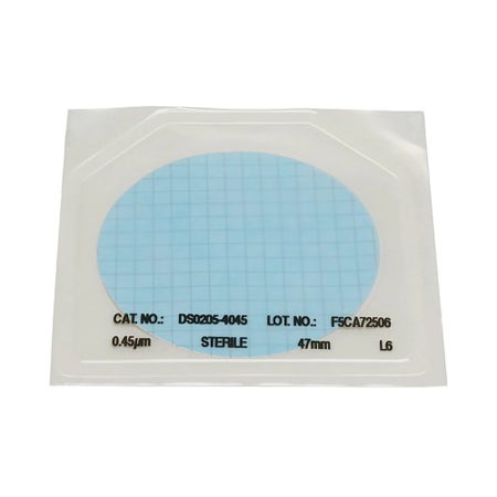 Nalgene™ Filter Membrane Water Quality. 0.45 µm Membrane, 47 mm Diameter, White For the Bacteriological Analysis of Potable, Waste and Natural Waters in accordance with the Membrane Filtration Procedures referenced in Standard Methods for the Examination of Water and Wastewater