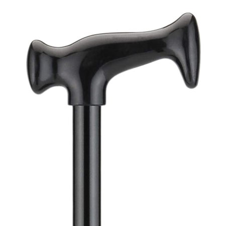 T-Handle Cane Nova Aluminum 28 to 39 Inch Height Black