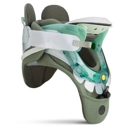 Rigid Therapy Cervical Collar Aspen® Vista® MultiPost Preformed Adult One Size Fits Most Two-Piece / Trachea Opening Adjustable Height Adjustable Neck Circumference