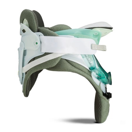 Rigid Therapy Cervical Collar Aspen® Vista® MultiPost Preformed Adult One Size Fits Most Two-Piece / Trachea Opening Adjustable Height Adjustable Neck Circumference