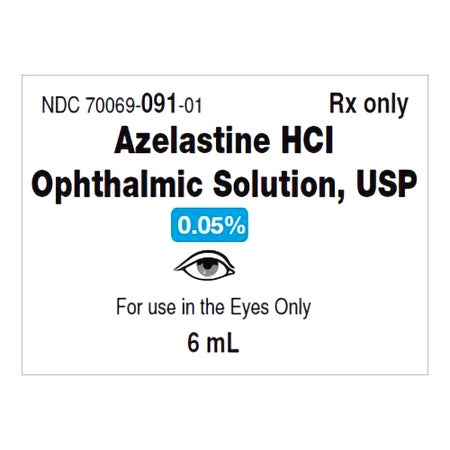 Azelastine HCl 0.05% Solution 6 mL