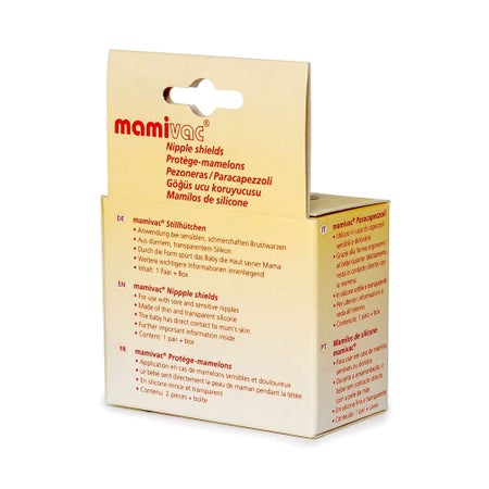 Nipple Shield mamivac® 22 mm Silicone Reusable