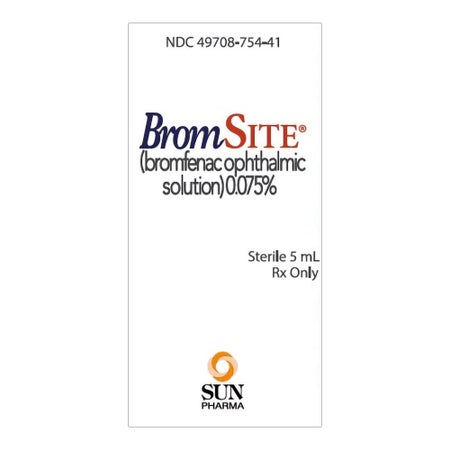BromSite® Bromfenac Sodium 0.75% Solution 5 mL