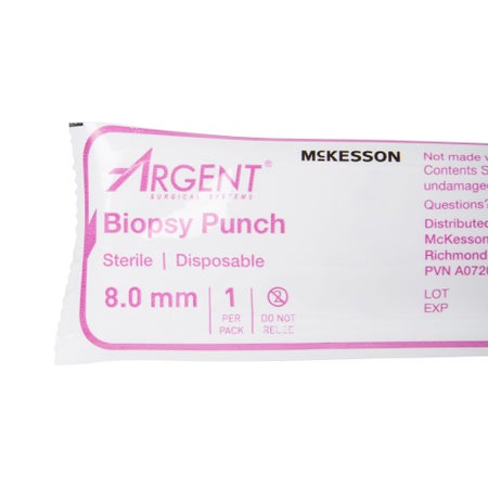 Biopsy Punch McKesson Argent™ Dermal 8 mm