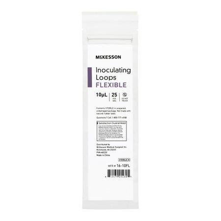 Inoculating Loop McKesson 10 μL High Impact Polystyrene Integrated Handle Sterile