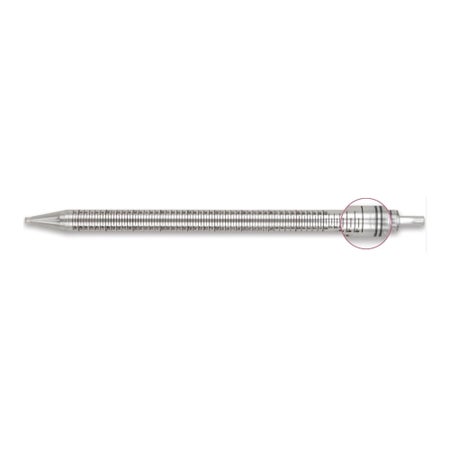 Serological Pipette McKesson 50 mL 0.5 mL Graduation Increments / 9 mL Negative Graduations Sterile