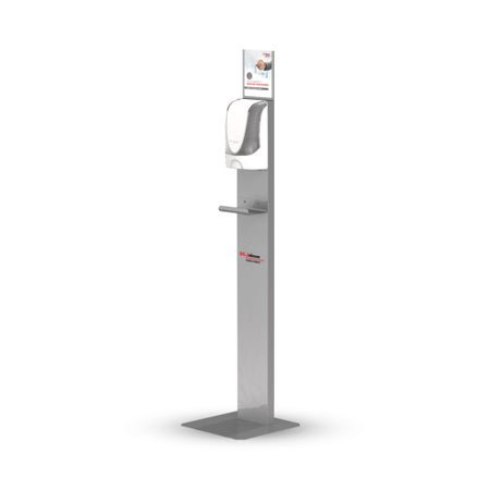 Dispenser Stand Metal, 14 X 50 X 58 Inch