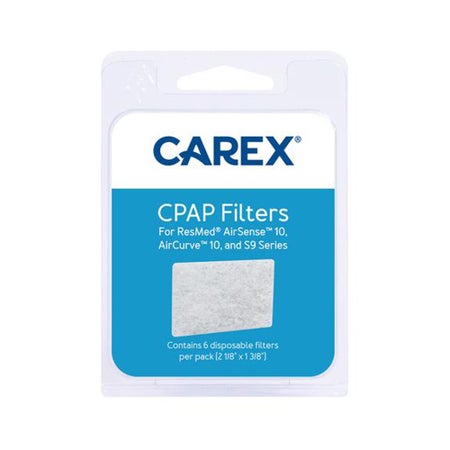 CPAP Filter Carex® Ultrafine Disposable 6 per Pack