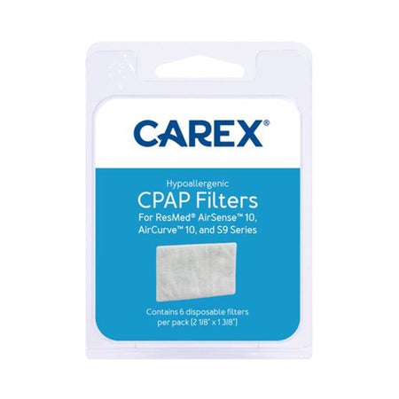 CPAP Filter Carex® Hypoallergenic / Ultrafine Disposable 6 per Pack