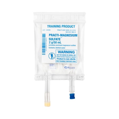 Clinical Training Medication Practi-Magnesium Sulfate™ Liquid I.V. Bag 50 mL