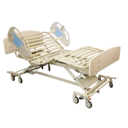 Electric Bariatric Bed Bariatric 84 Inch Length Trendelenburg Deck 6 Functions 11-1/2 to 31-3/4 Inch Height Range