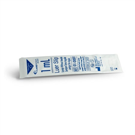 General Purpose Syringe CarePoint™ 1 mL Luer Slip Tip Without Safety