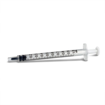 General Purpose Syringe CarePoint™ 1 mL Luer Slip Tip Without Safety