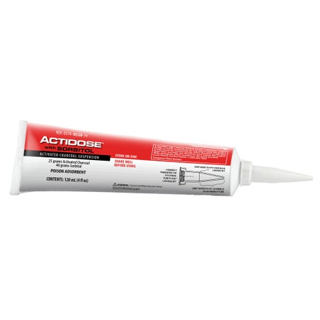 Poison Absorbent ACTIDOSE® with SORBITOL 25 Gram Strength Oral Suspension 120 mL