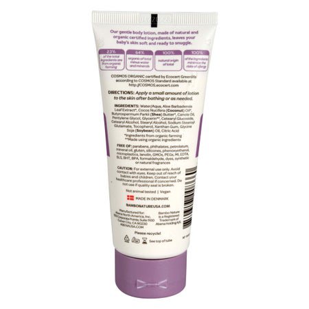 Baby Lotion Bambo® Nature Snuggle Time 3.4 oz. Tube Unscented Lotion