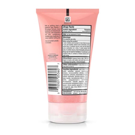 Acne Treatment Neutrogena® Oil-Free Acne Wash 4.2 oz. Foaming Scrub