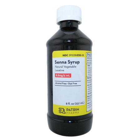 Laxative Syrup 8 oz. 8.8 mg / 5 mL Strength Sennosides