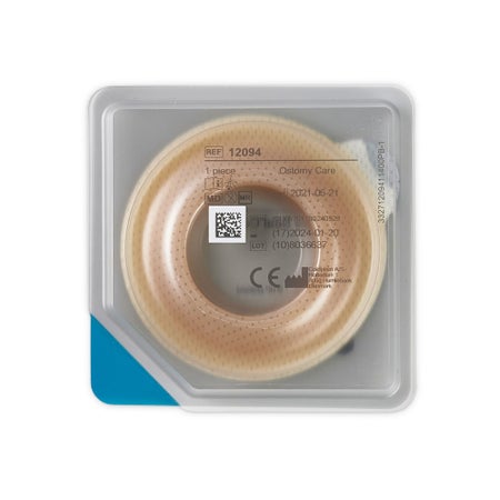 Ostomy Seal Brava® Convex, Starter Hole 1-9/16 Inch (40mm) For Use with Ostomy Pouch