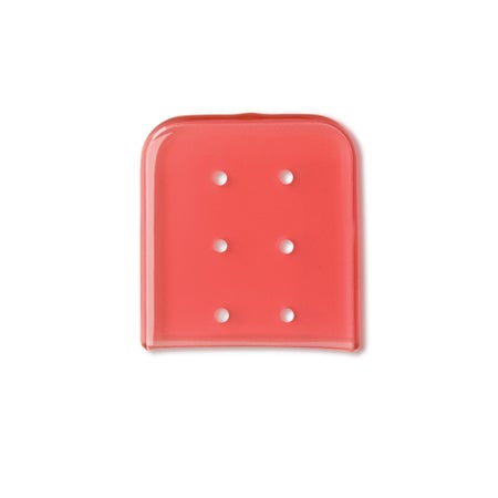Instrument Tip Protecting Cap 1-1/2 Inch Width X 1-1/2 Inch Length, Red Tint, Vented