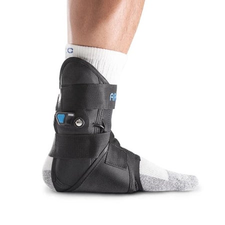 Ankle Support Aircast® AirLift™ PTTD Medium Hook and Loop Strap Closure Left Foot