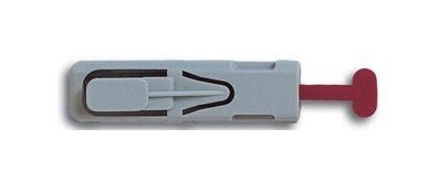 Safety Lancet Unistik® 18 Gauge Retractable Non-Safety Twist Off Cap Finger