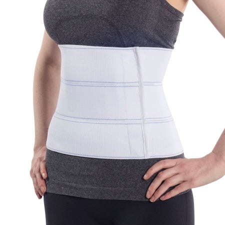 Abdominal Binder NYOrtho Universal 2X-Large Hook and Loop Closure 90 to 105 Inch Waist Circumference 9 Inch Height Adult