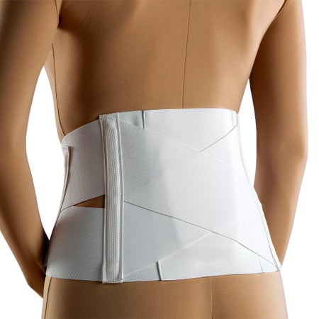 Back Support NYOrtho CC X-Large Hook and Loop Closure 38 to 42 Inch Waist Circumference 9 Inch Back Height to 4 Inch Front Height Adult