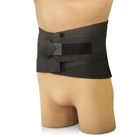 Back Support NYOrtho DCSO Large Hook and Loop Closure 34 to 38 Inch Waist Circumference 10 Inch Back Height to 6 Inch Front Height Adult