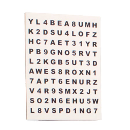Eye Chart Hart Chart™ Vision Testing