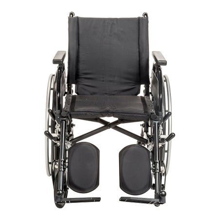 Wheelchair drive™ Viper Plus GT Dual Axle Universal Arm Swing-Away Footrest Deep Green Upholstery 20 Inch Seat Width Adult 300 lbs. Weight Capacity