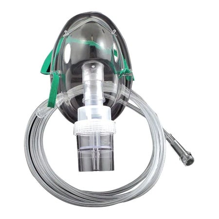 Handheld Nebulizer Kit MedSource Medium Volume Medication Cup Pediatric Aerosol Mask / Mouthpiece Delivery