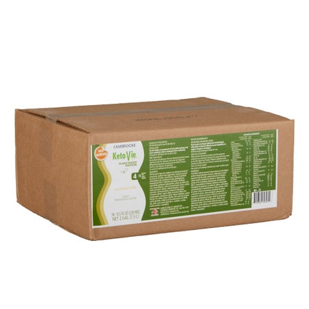 Oral Supplement KetoVie® 4:1 Plant-Based Protein Vanilla Flavor Liquid 8.5 oz. Carton