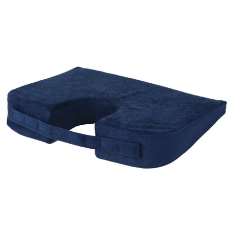 Coccyx Relief Seat Cushion Hermell 16 W X 12 L X 3 D Inch Foam