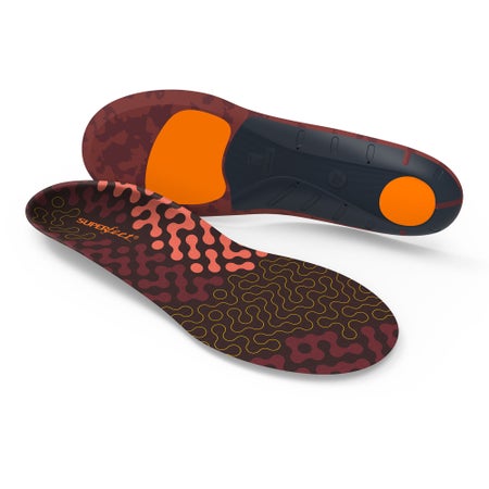 Runner Orthotic Insole Run Low Arch Foam / Nylon Women 8.5 to 10 / Men 7.5 to 9 Tandori Spice