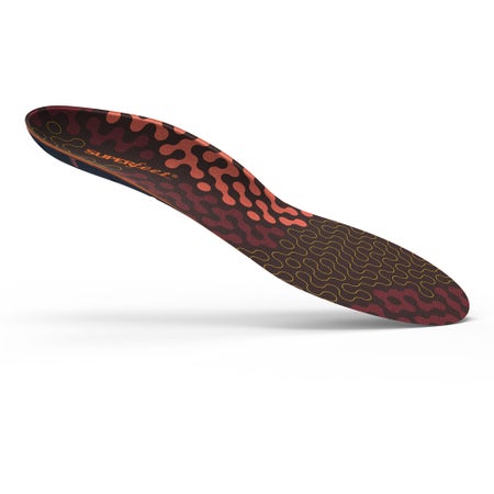 Runner Orthotic Insole Run Low Arch Foam / Nylon Women 8.5 to 10 / Men 7.5 to 9 Tandori Spice